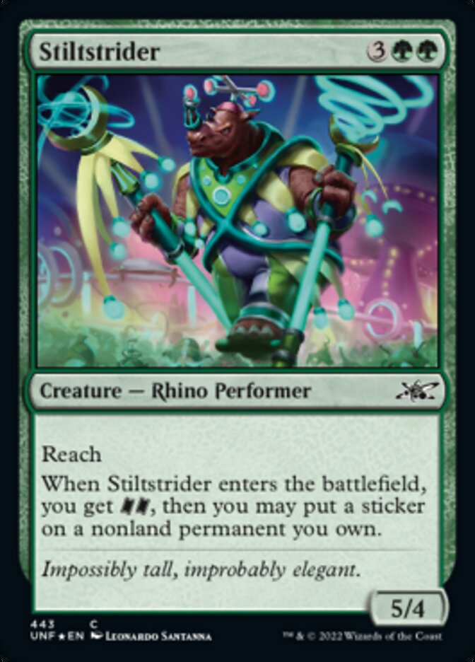 Stiltstrider (Galaxy Foil) [Unfinity] | Gamer Loot