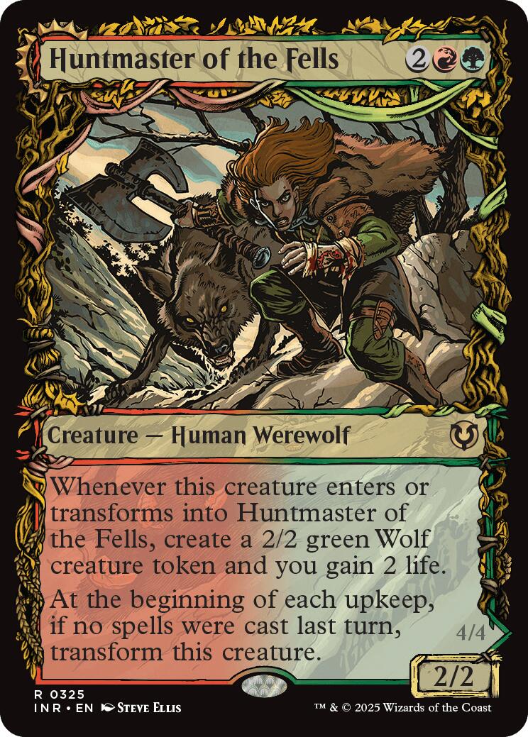 Huntmaster of the Fells // Ravager of the Fells (Showcase) [Innistrad Remastered] | Gamer Loot