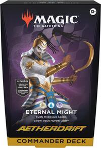 Magic: The Gathering Aetherdrift Commander Deck - Eternal Might | Gamer Loot