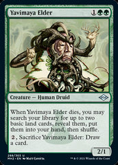 Yavimaya Elder (Foil Etched) [Modern Horizons 2] | Gamer Loot