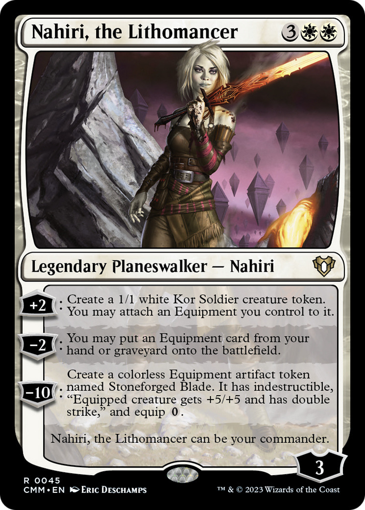 Nahiri, the Lithomancer [Commander Masters] | Gamer Loot