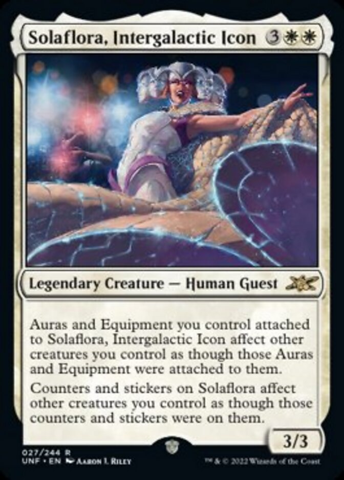 Solaflora, Intergalactic Icon [Unfinity] | Gamer Loot