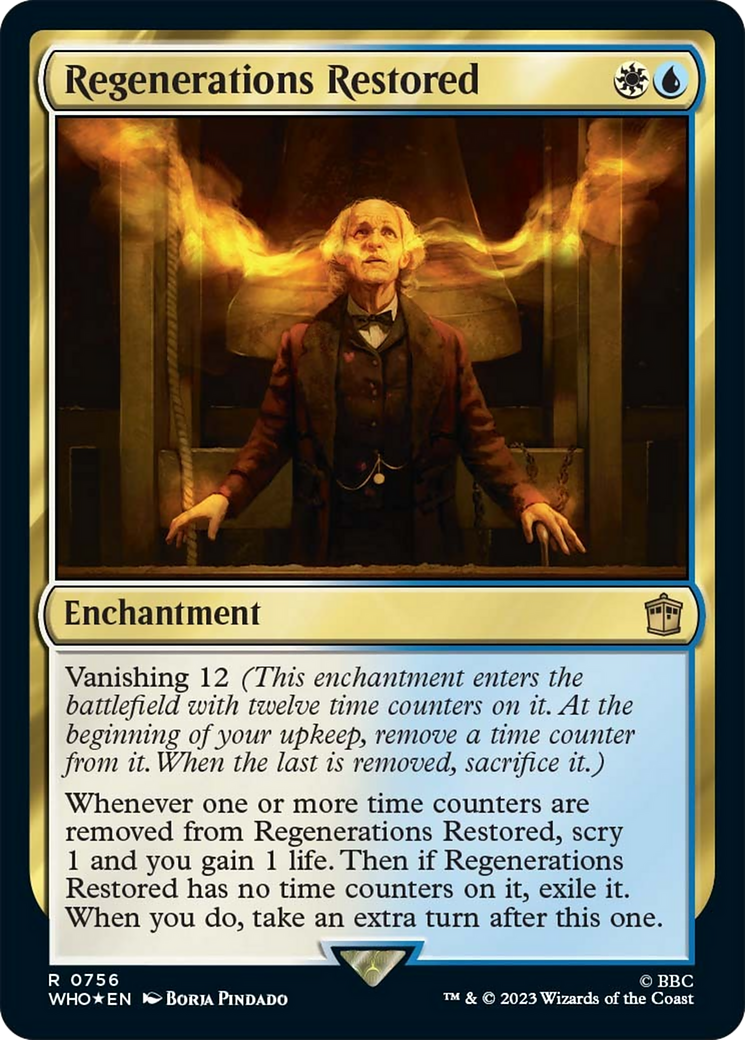 Regenerations Restored (Surge Foil) [Doctor Who] | Gamer Loot