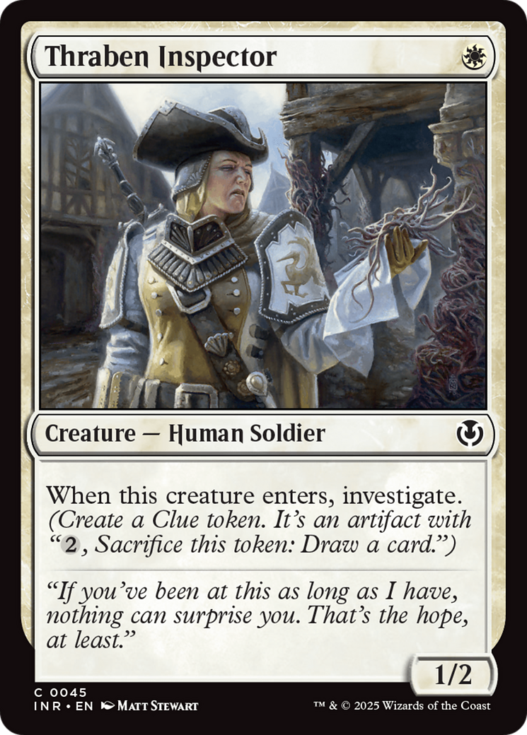 Thraben Inspector [Innistrad Remastered] | Gamer Loot