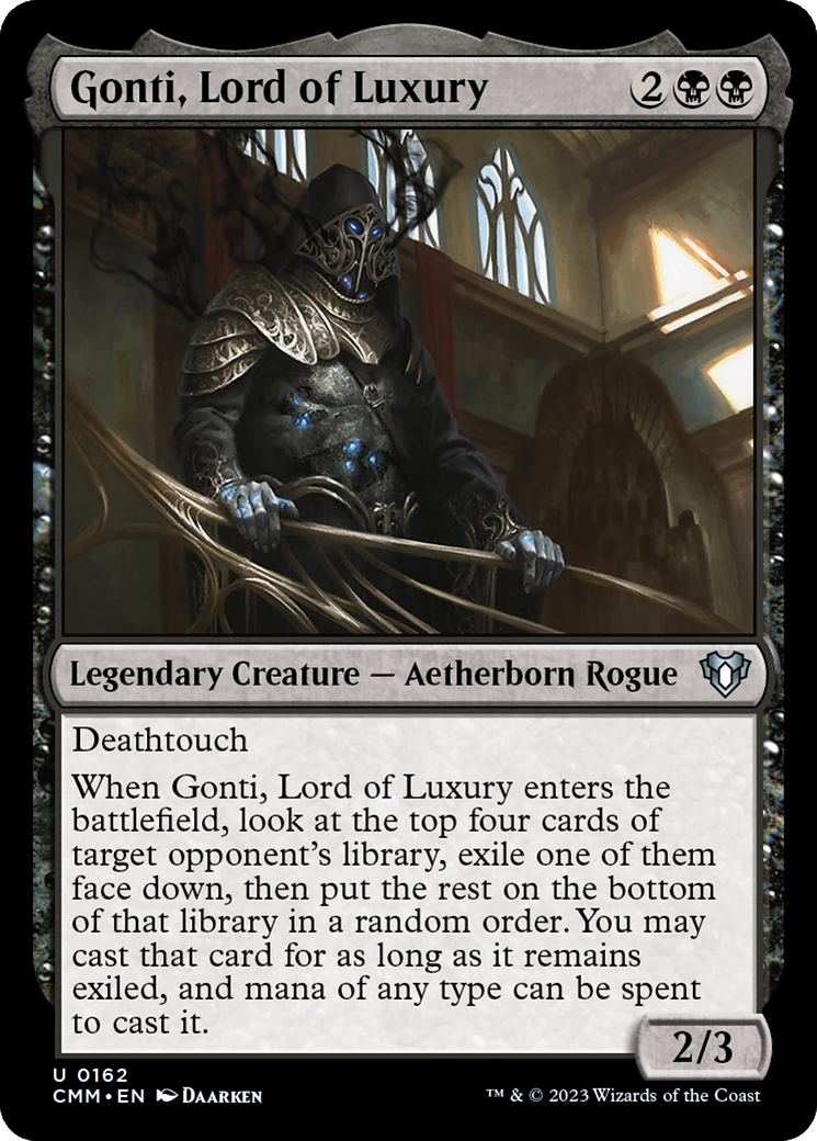 Gonti, Lord of Luxury [Commander Masters] | Gamer Loot