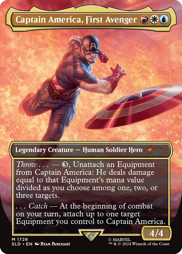 Captain America, First Avenger [Secret Lair Drop Series] | Gamer Loot