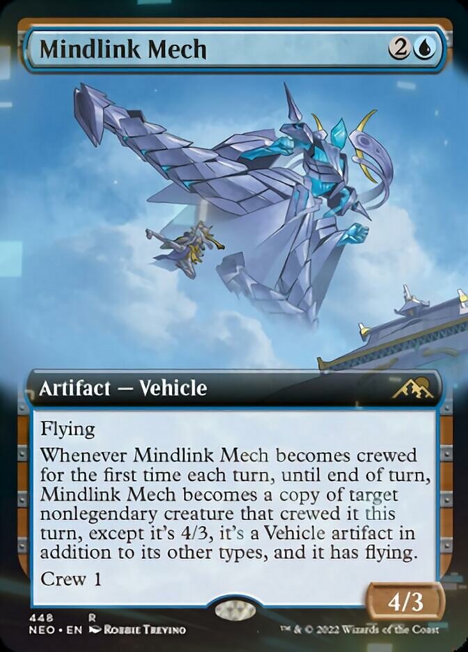 Mindlink Mech (Extended Art) [Kamigawa: Neon Dynasty] | Gamer Loot