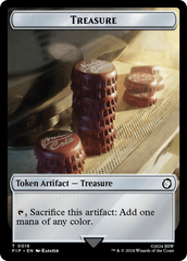 Treasure (0018) // Soldier (0010) Double-Sided Token [Fallout Tokens] | Gamer Loot
