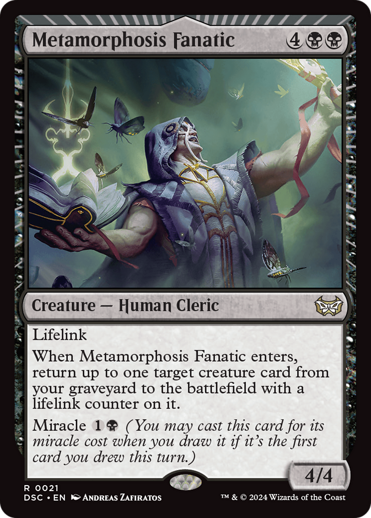 Metamorphosis Fanatic [Duskmourn: House of Horror Commander] | Gamer Loot