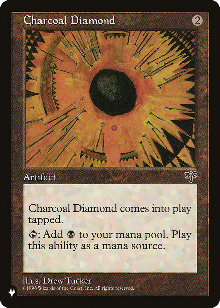 Charcoal Diamond [The List Reprints] | Gamer Loot