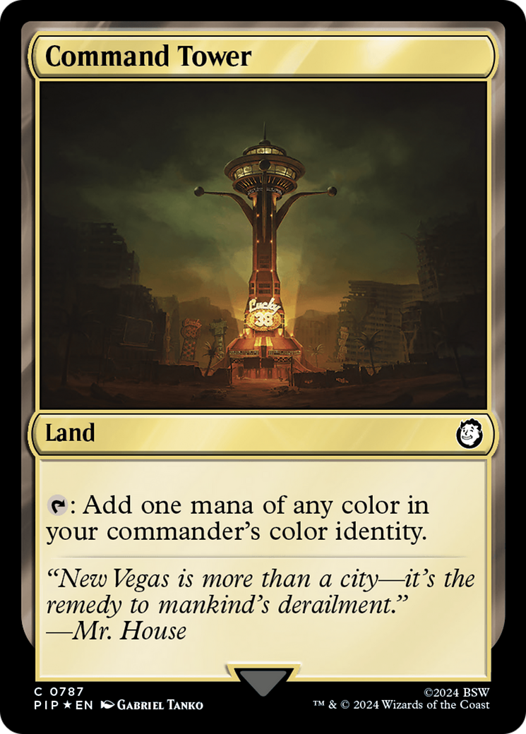 Command Tower (Surge Foil) [Fallout] | Gamer Loot