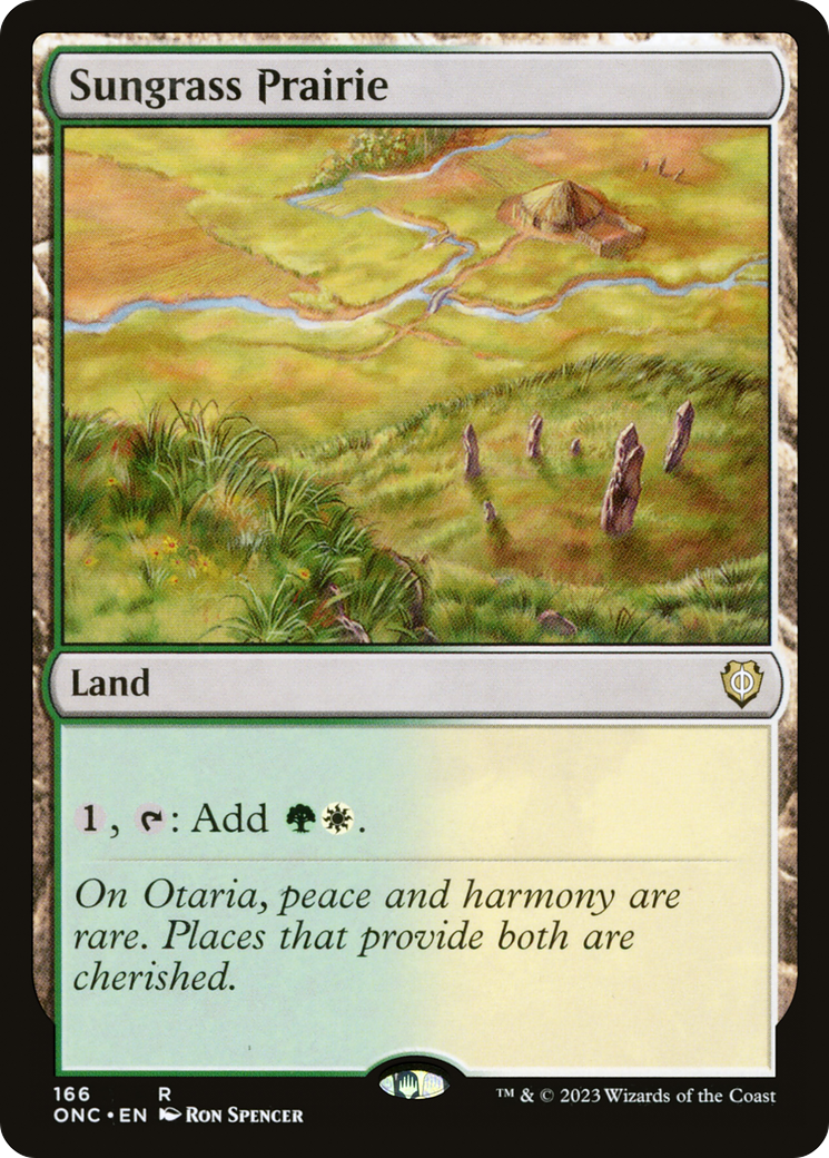 Sungrass Prairie [Phyrexia: All Will Be One Commander] | Gamer Loot