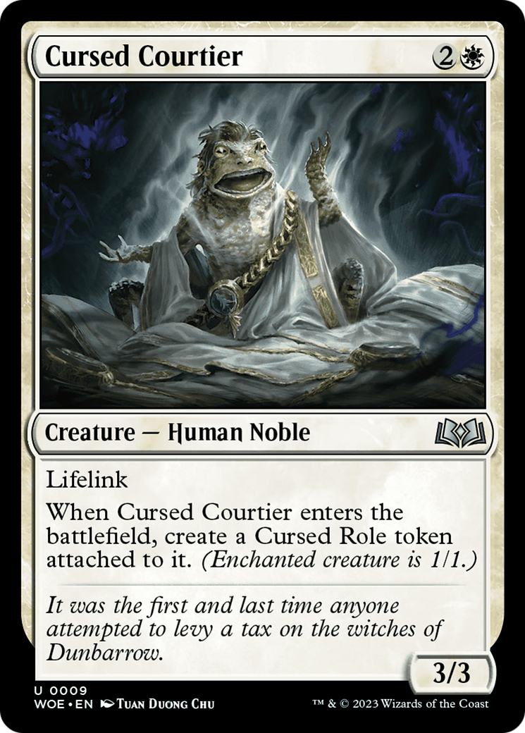 Cursed Courtier [Wilds of Eldraine] | Gamer Loot