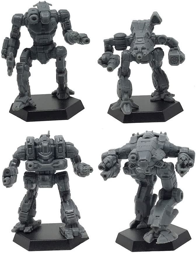 Battletech: Miniature Force Pack - Inner Sphere Heavy Battle Lance | Gamer Loot