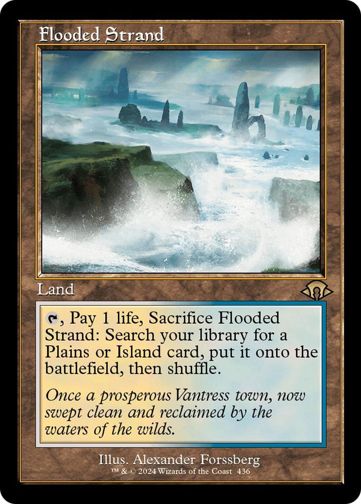 Flooded Strand (Retro) [Modern Horizons 3] | Gamer Loot