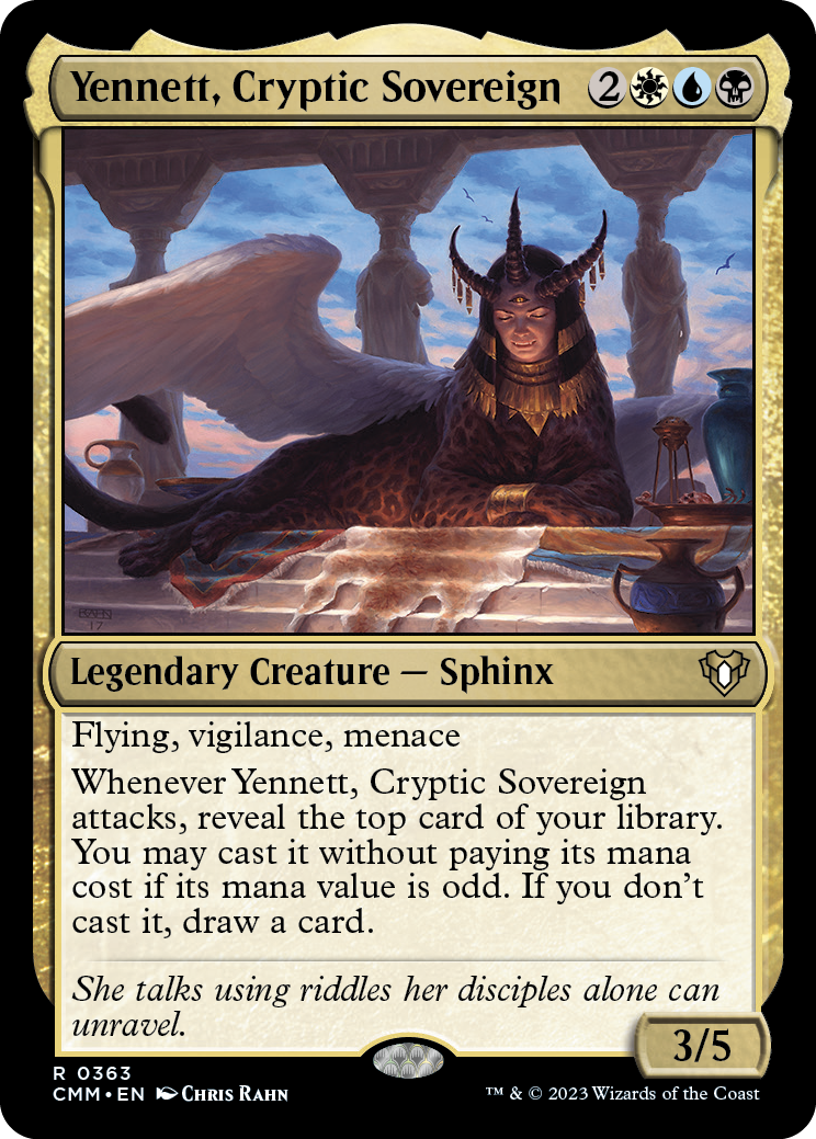 Yennett, Cryptic Sovereign [Commander Masters] | Gamer Loot