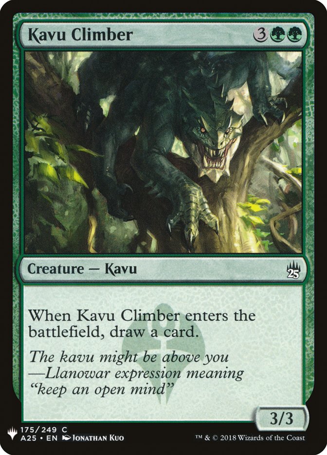 Kavu Climber [Mystery Booster] | Gamer Loot