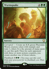 Wurmquake [Phyrexia: All Will Be One Commander] | Gamer Loot