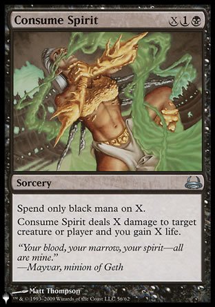 Consume Spirit [The List] | Gamer Loot