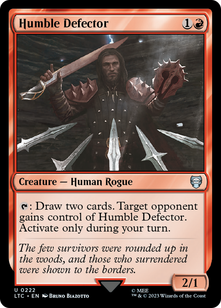 Humble Defector [The Lord of the Rings: Tales of Middle-Earth Commander] | Gamer Loot