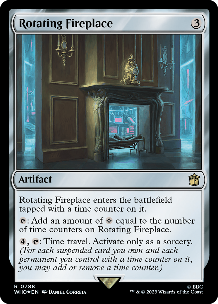 Rotating Fireplace (Surge Foil) [Doctor Who] | Gamer Loot