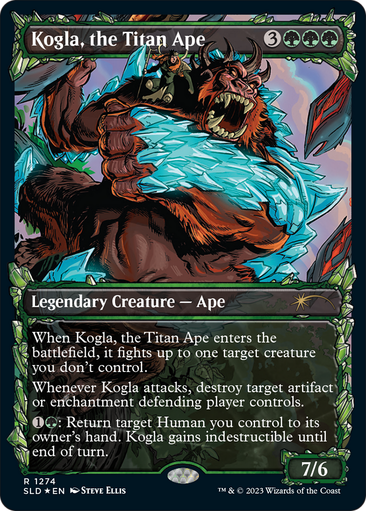 Kogla, the Titan Ape (Halo Foil) [Secret Lair Drop Series] | Gamer Loot