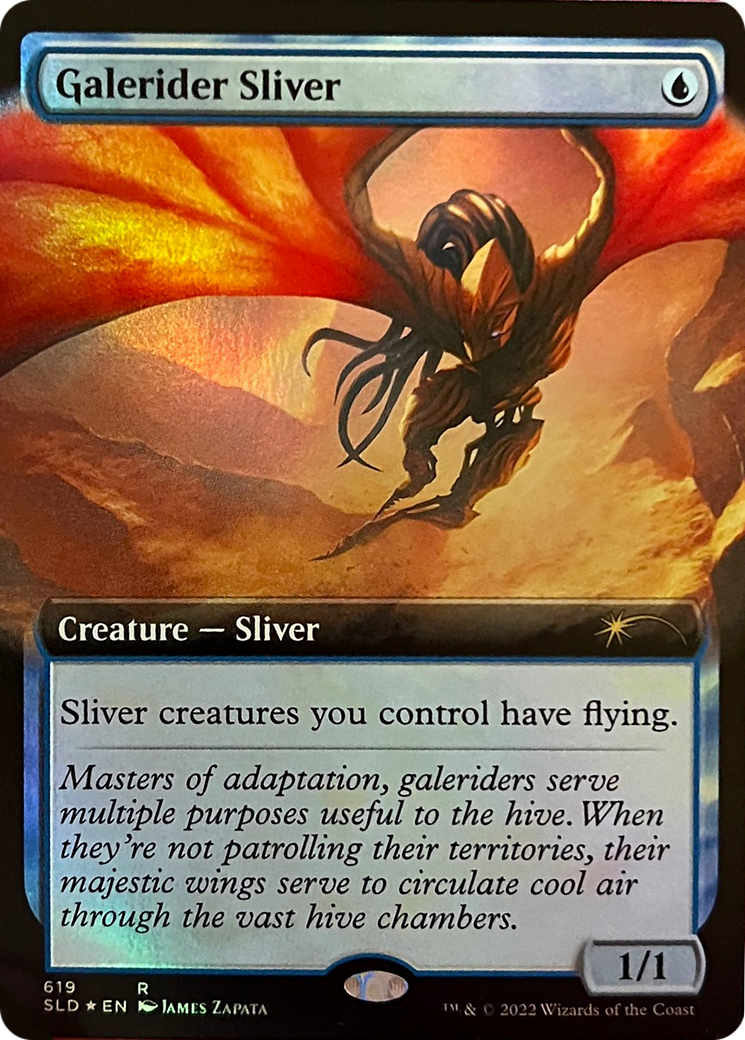 Galerider Sliver (Extended Art) [Secret Lair Drop Series] | Gamer Loot