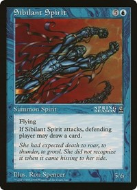 Sibilant Spirit (Oversized) [Oversize Cards] | Gamer Loot