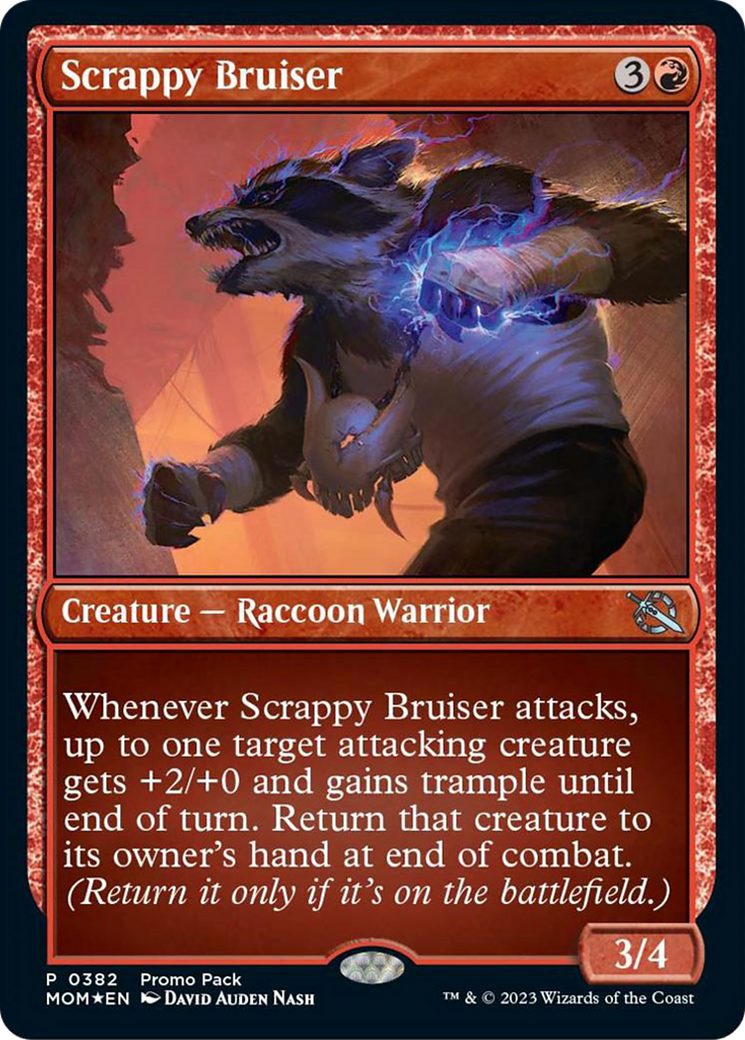 Scrappy Bruiser (Promo Pack) [March of the Machine Promos] | Gamer Loot