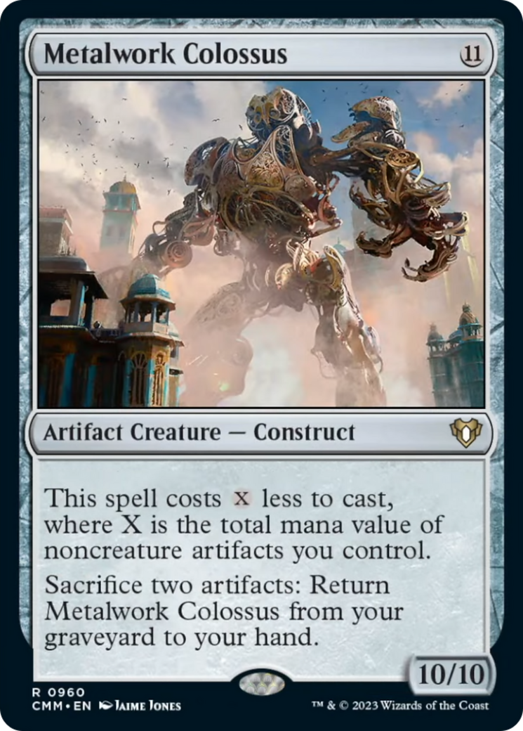 Metalwork Colossus [Commander Masters] | Gamer Loot