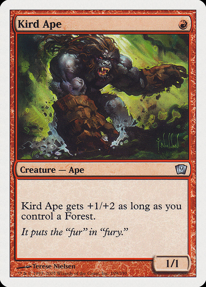 Kird Ape (9th Edition) [Oversize Cards] | Gamer Loot