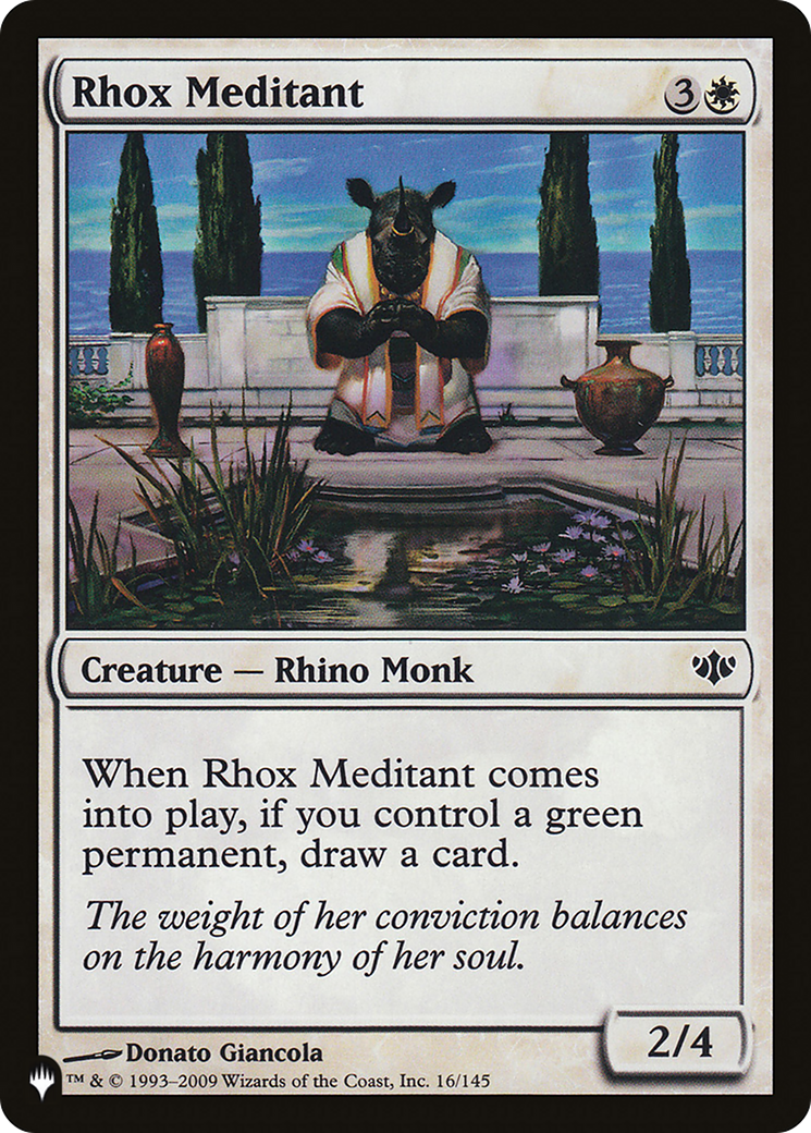 Rhox Meditant [The List Reprints] | Gamer Loot