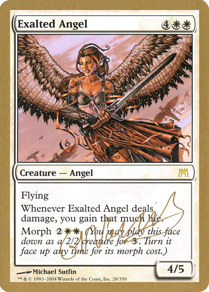 Exalted Angel (Gabriel Nassif) [World Championship Decks 2004] | Gamer Loot