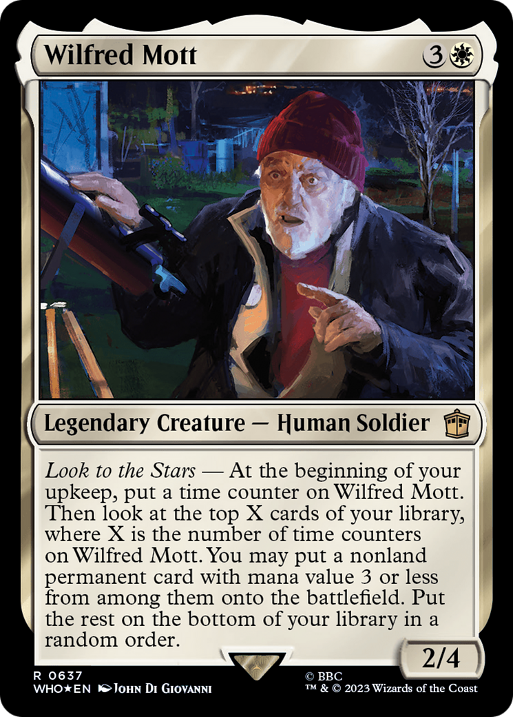 Wilfred Mott (Surge Foil) [Doctor Who] | Gamer Loot