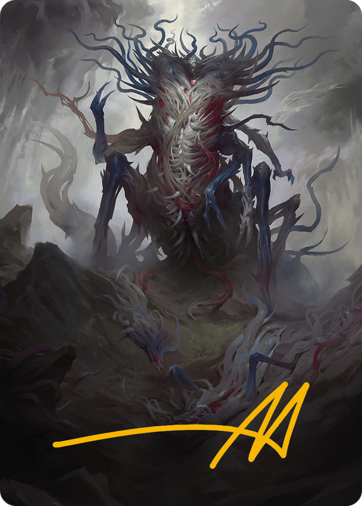 Azlask, the Swelling Scourge Art Card (Gold-Stamped Signature) [Modern Horizons 3 Art Series] | Gamer Loot