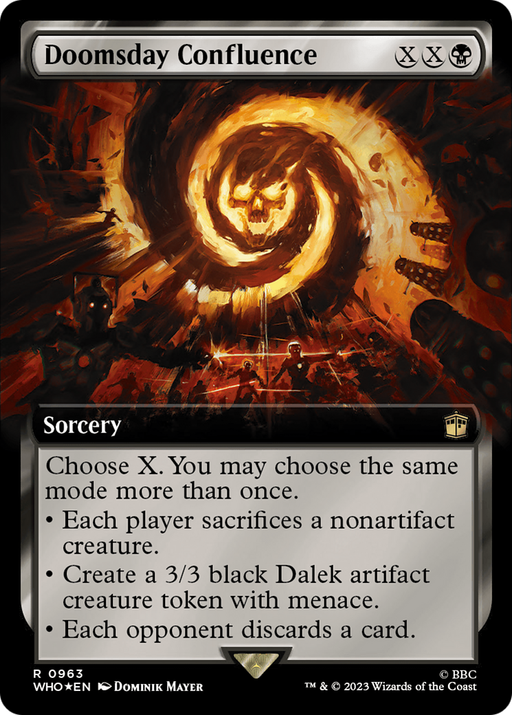 Doomsday Confluence (Extended Art) (Surge Foil) [Doctor Who] | Gamer Loot