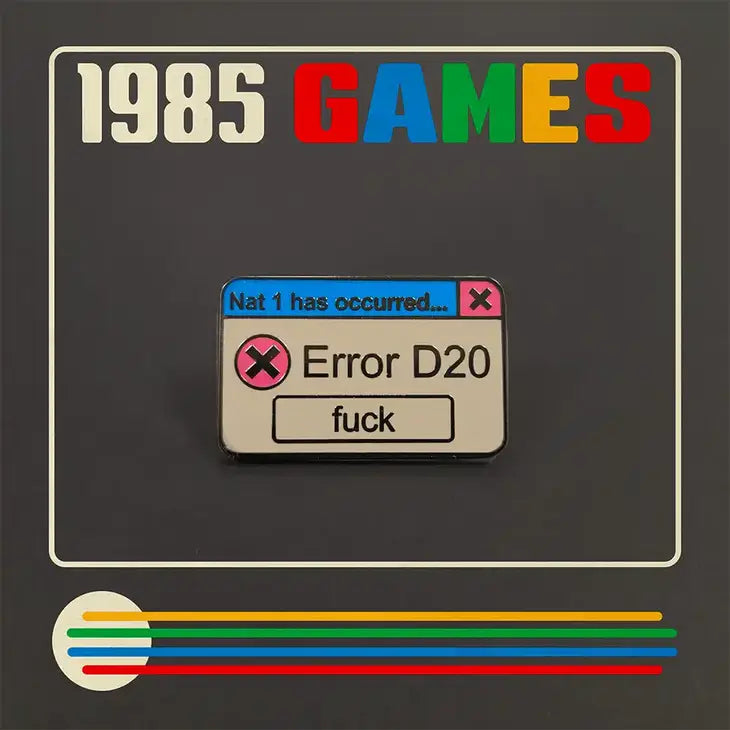 1985 Games Pins | Gamer Loot