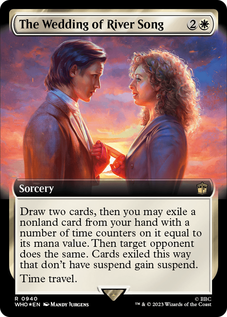 The Wedding of River Song (Extended Art) (Surge Foil) [Doctor Who] | Gamer Loot