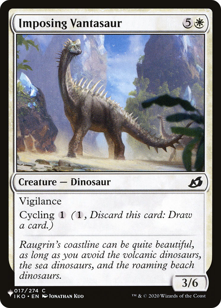 Imposing Vantasaur [The List] | Gamer Loot