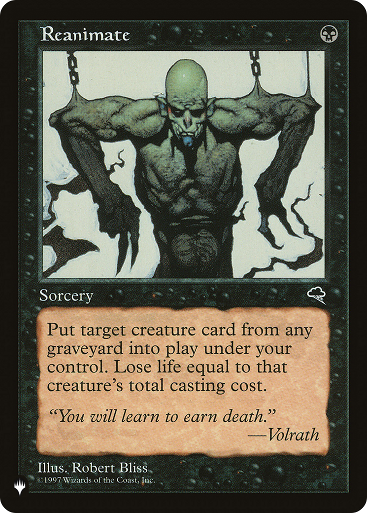 Reanimate [The List] | Gamer Loot