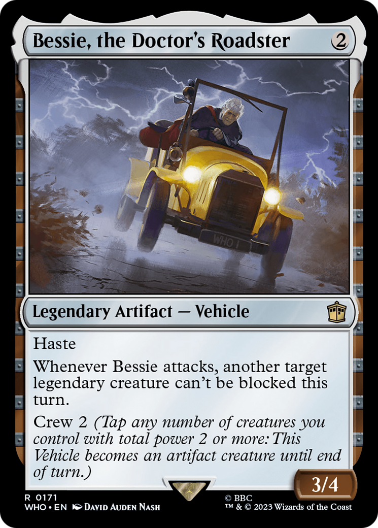 Bessie, the Doctor's Roadster [Doctor Who] | Gamer Loot