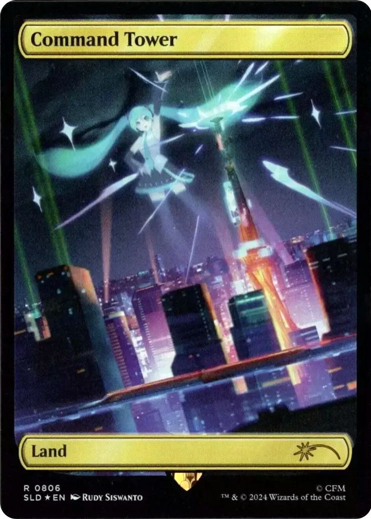 Command Tower (0806) (Rainbow Foil) [Secret Lair Drop Series] | Gamer Loot