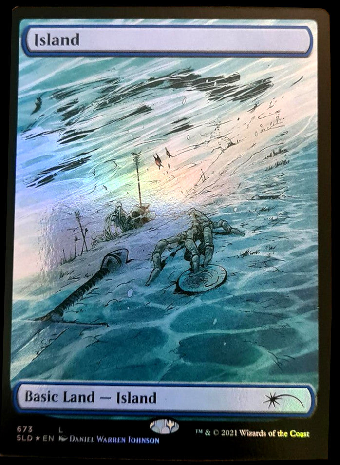 Island (673) [Secret Lair Drop Promos] | Gamer Loot