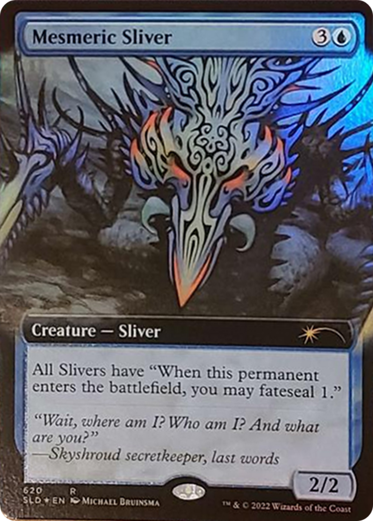 Mesmeric Sliver (Extended Art) [Secret Lair Drop Series] | Gamer Loot