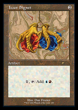 Izzet Signet (Retro) [Secret Lair Drop Series] | Gamer Loot