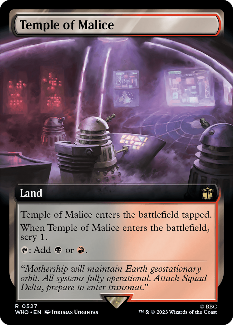 Temple of Malice (Extended Art) [Doctor Who] | Gamer Loot