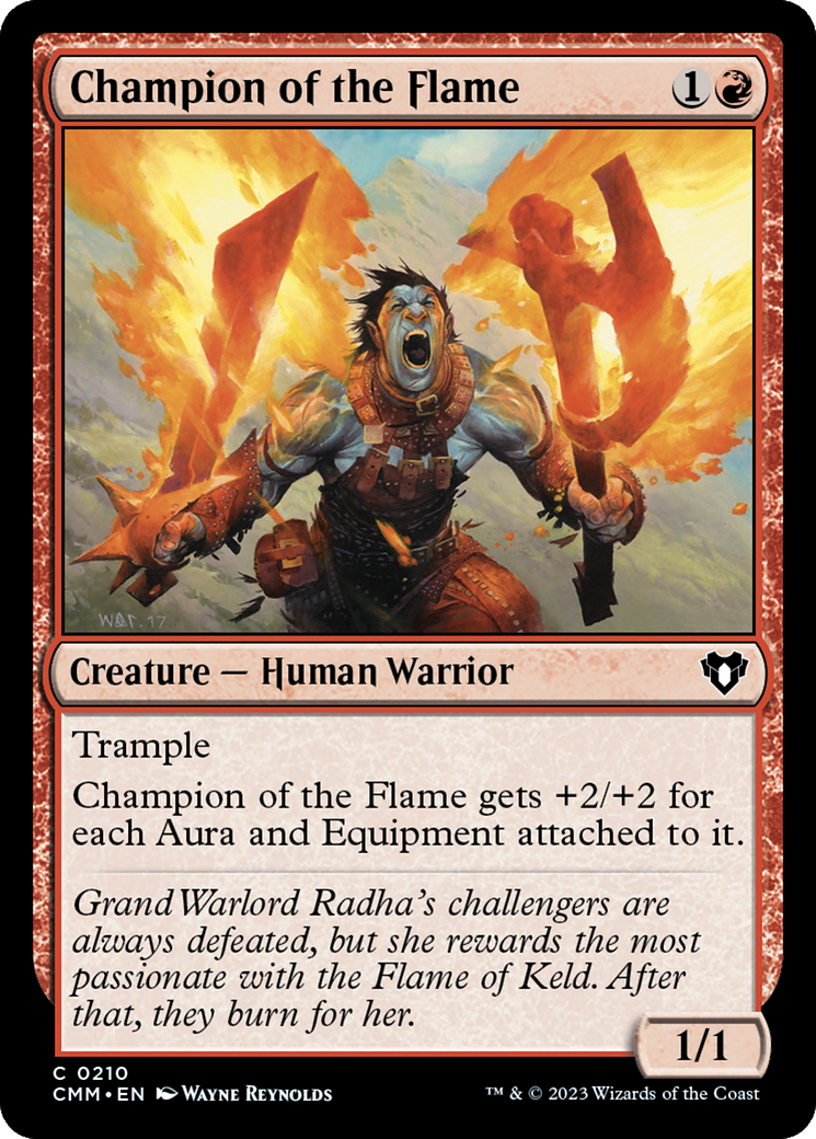 Champion of the Flame [Commander Masters] | Gamer Loot