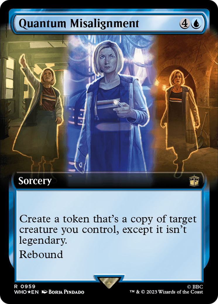Quantum Misalignment (Extended Art) (Surge Foil) [Doctor Who] | Gamer Loot