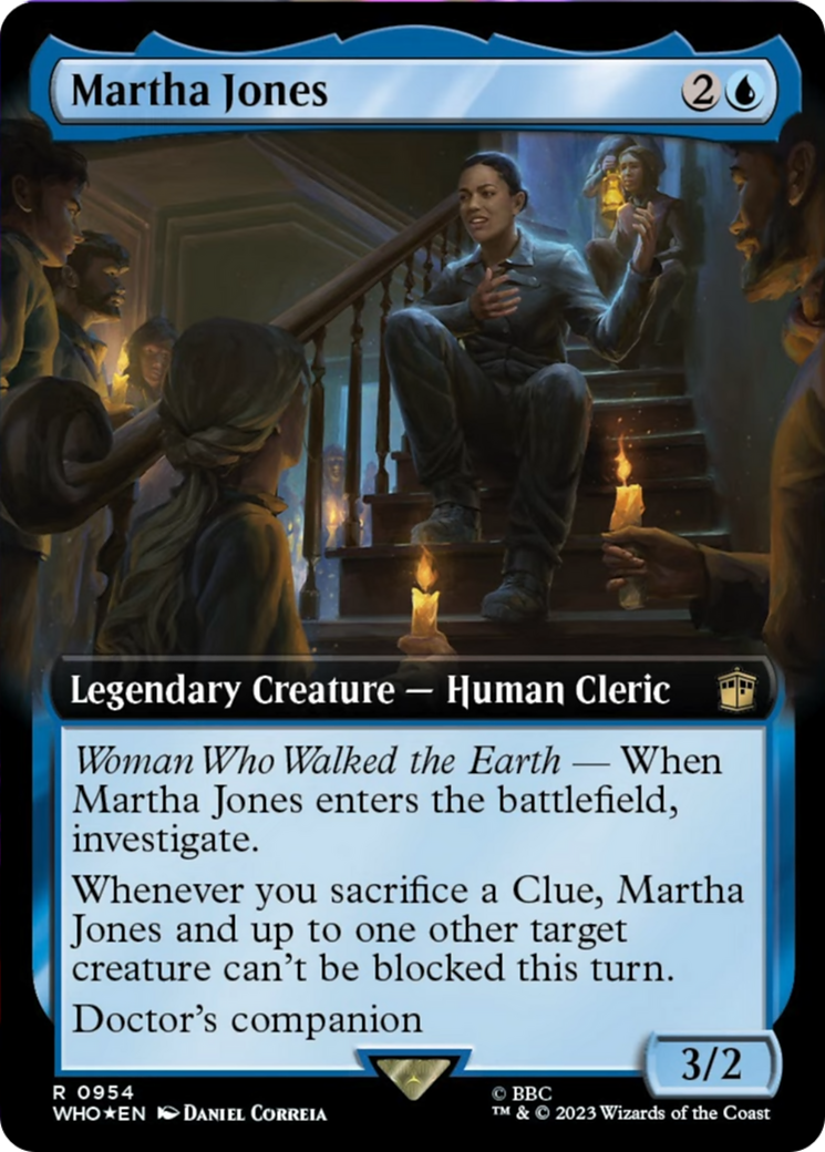 Martha Jones (Extended Art) (Surge Foil) [Doctor Who] | Gamer Loot