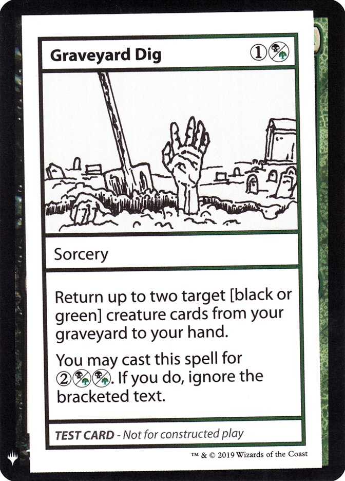 Graveyard Dig [Mystery Booster Playtest Cards] | Gamer Loot